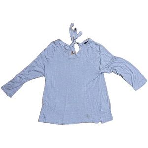 medium gray pink and white striped collection by bobeau quarter link shirt